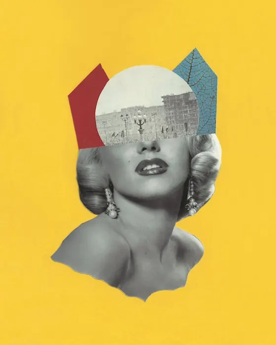 Example pop art collage